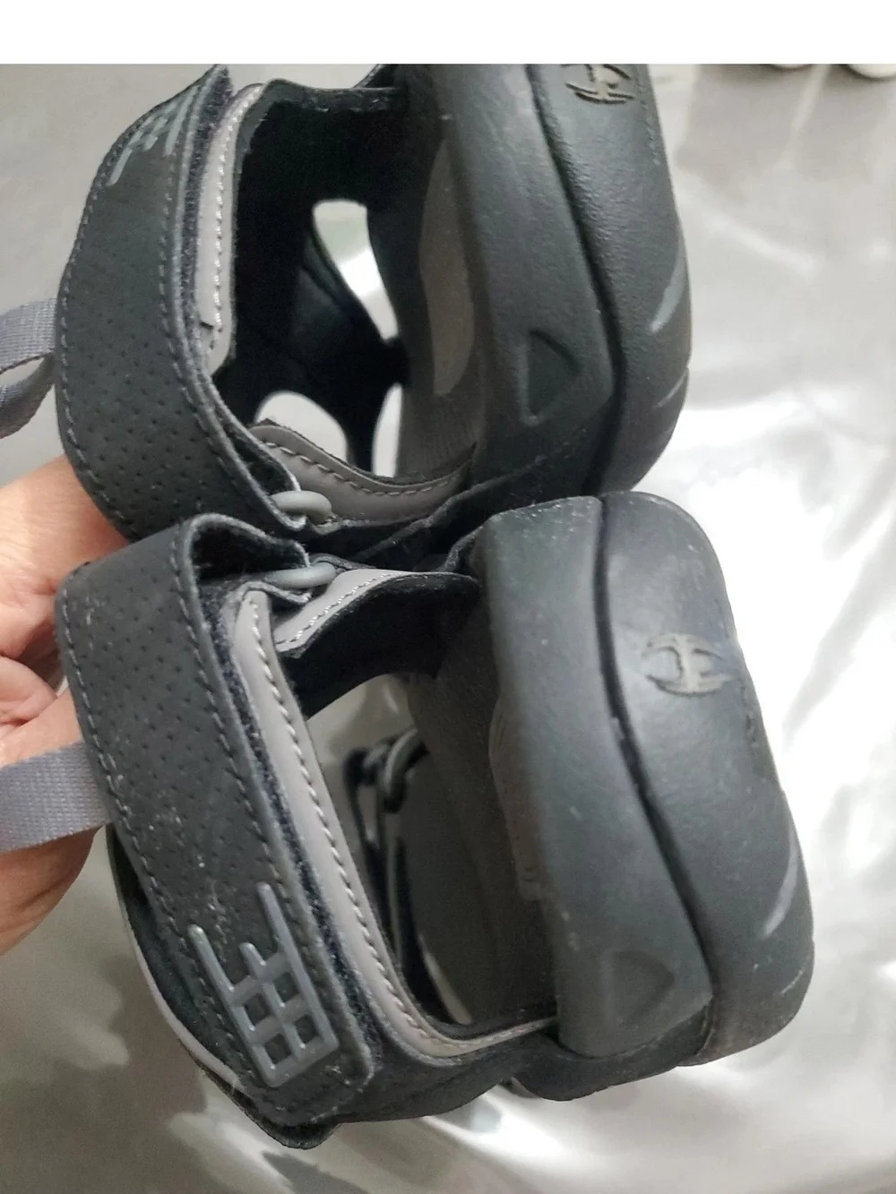 Teva Men's Black and Gray Outdoor Sport Sandals